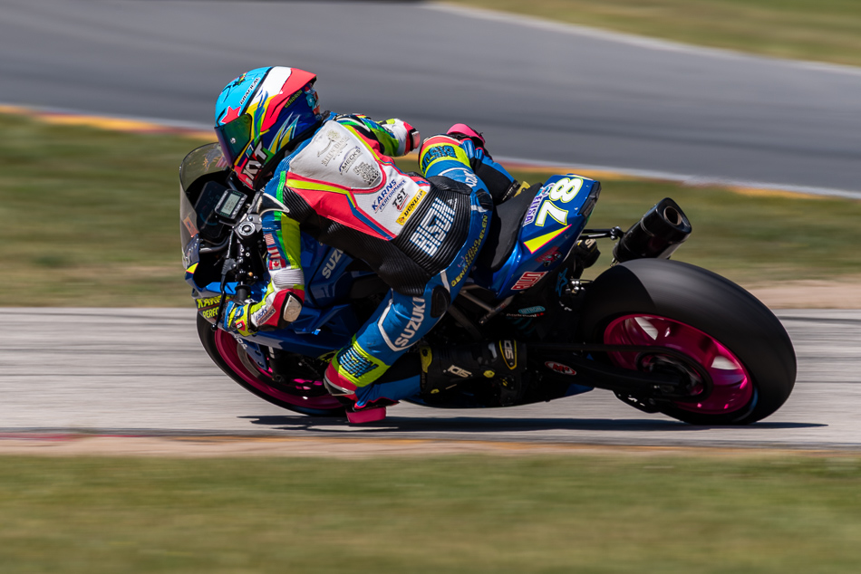 Elisa Gendron-Belen on the Number 78 BGB Racing Suzuki GSX-8R - IMG_2172 / 3