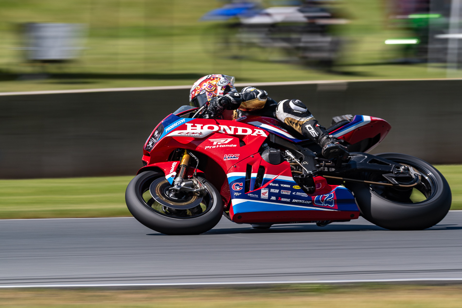 Larry Pegram on the Number 72 Honda CBR1000RR-R SP - IMG_2844 / 3