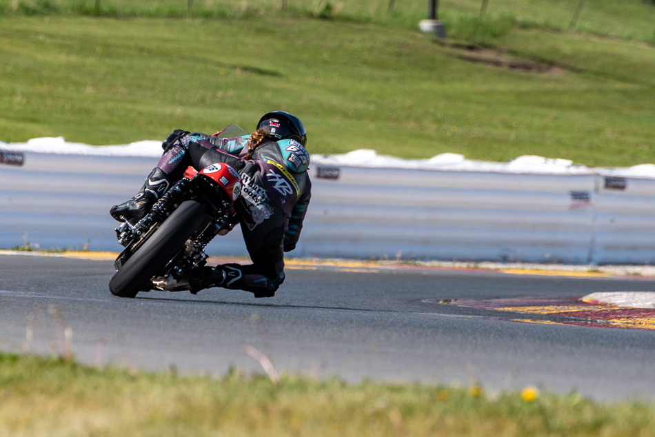 Marie Madura on the Number 616 Royal Enfield Continental GT650 - IMG_9224 / 3