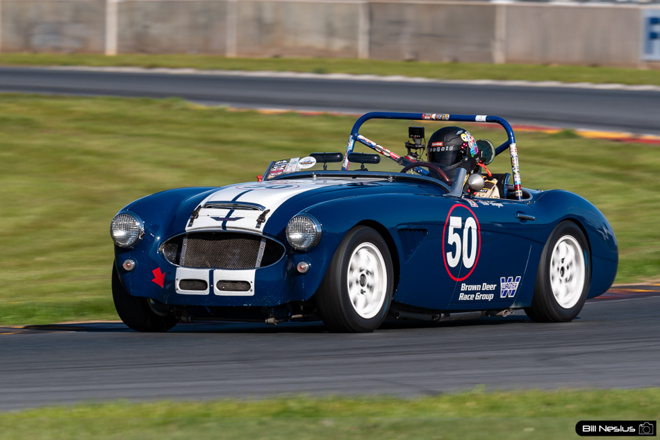 1960 Austin Healey 3000 Number 50 - IMG_6032 / 3
